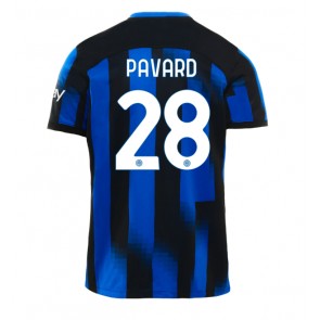 Inter Milan Benjamin Pavard #28 Domaci Dres 2023-24 Kratak Rukavima